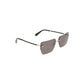 Gray Metal Men Sunglass