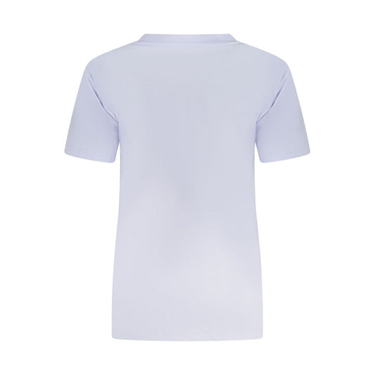 Purple Cotton Women T-Shirt