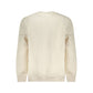 Beige Cotton Men Sweater