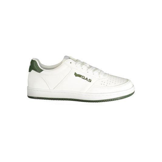 White Polyester Men Sneaker