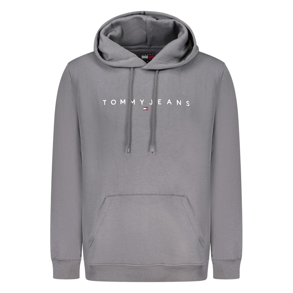 Gray Cotton Men Sweater