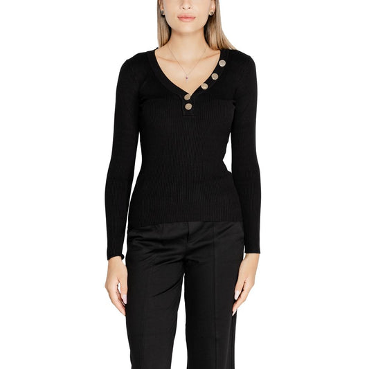 Black Viscose Tops & T-Shirt