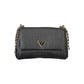 Black Polyethylene Women Handbag
