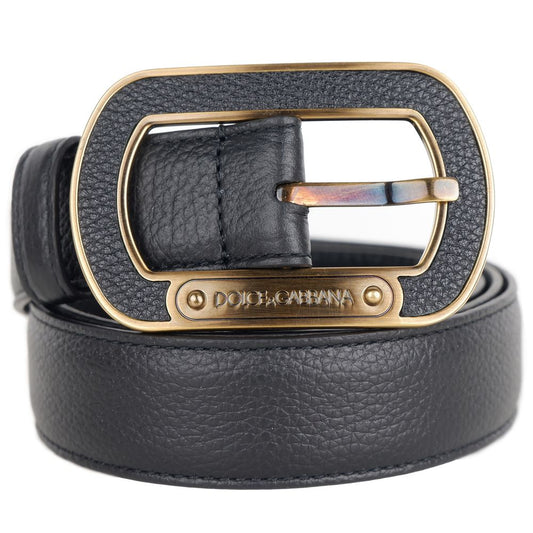 Black Calfskin Belt