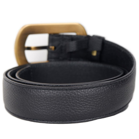 Black Calfskin Belt