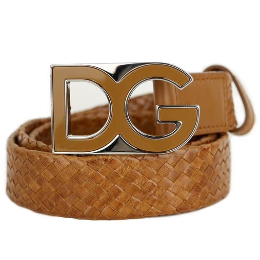 Brown Calfskin Belt