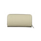Beige Polyethylene Women Wallet