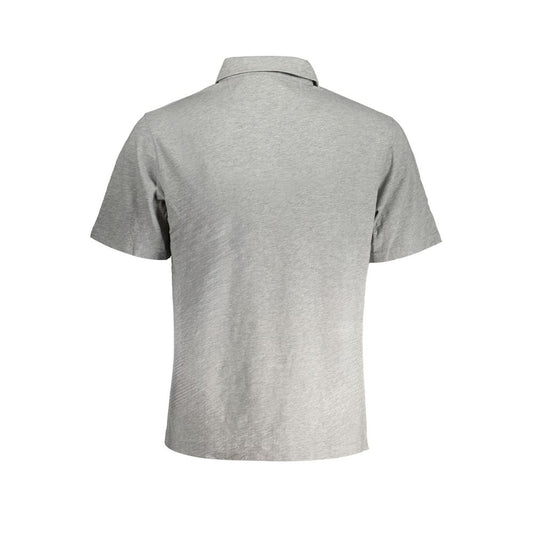 Brown Cotton Men Polo Shirt