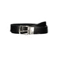 Blue Leather Men Belt