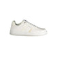 White Polyester Women Sneaker