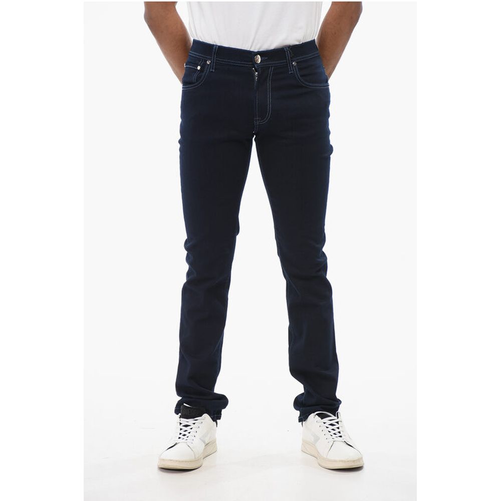ID Dark Washed Slim Fit Denims 14cm