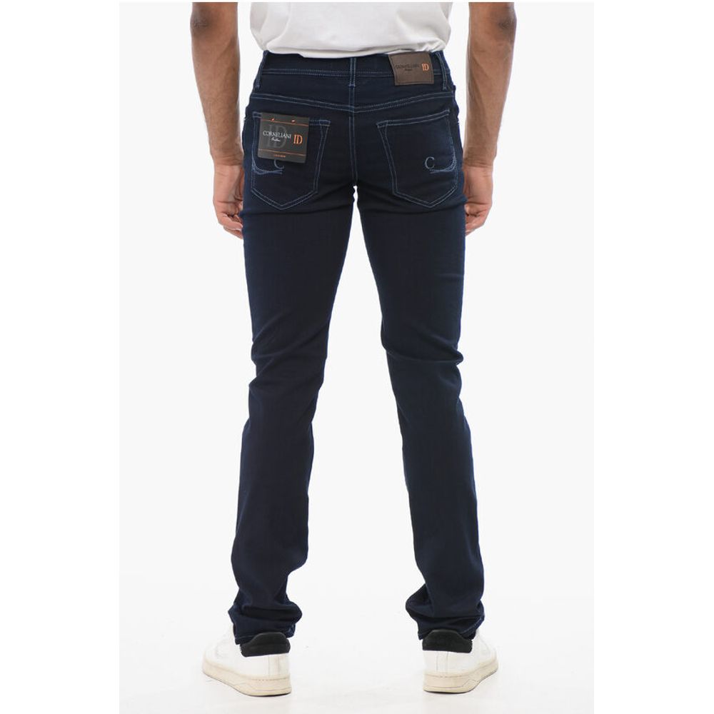 ID Dark Washed Slim Fit Denims 14cm