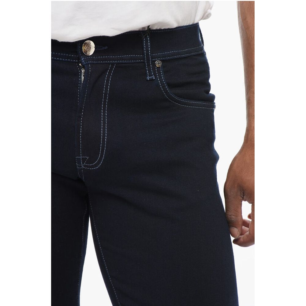 ID Dark Washed Slim Fit Denims 14cm