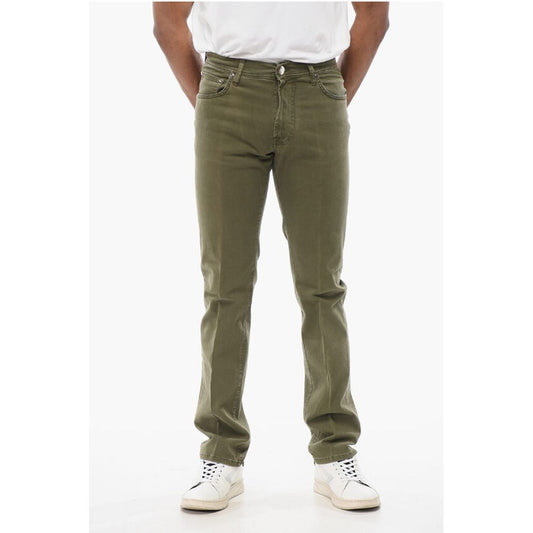 ID 5-Pocketed Stretch Cotton Pants