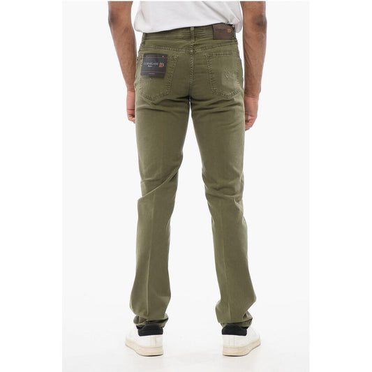 ID 5-Pocketed Stretch Cotton Pants