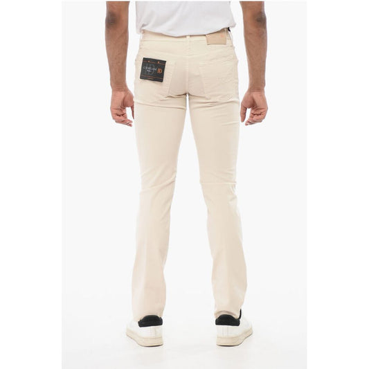ID 5-Pocketed Stretch Cotton Pants