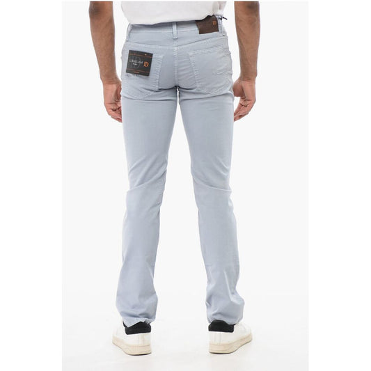 ID 5-Pocketed Stretch Cotton Pants