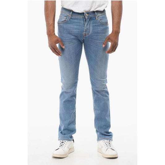 ID Stretch Cotton Slim Fit Denims 16cm