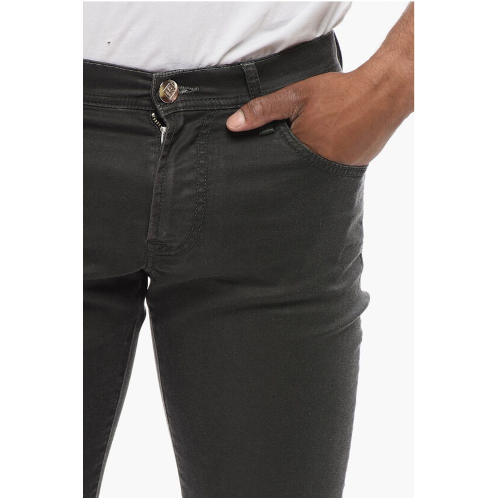 ID Stretch Cotton Slim Fit Denims 16cm