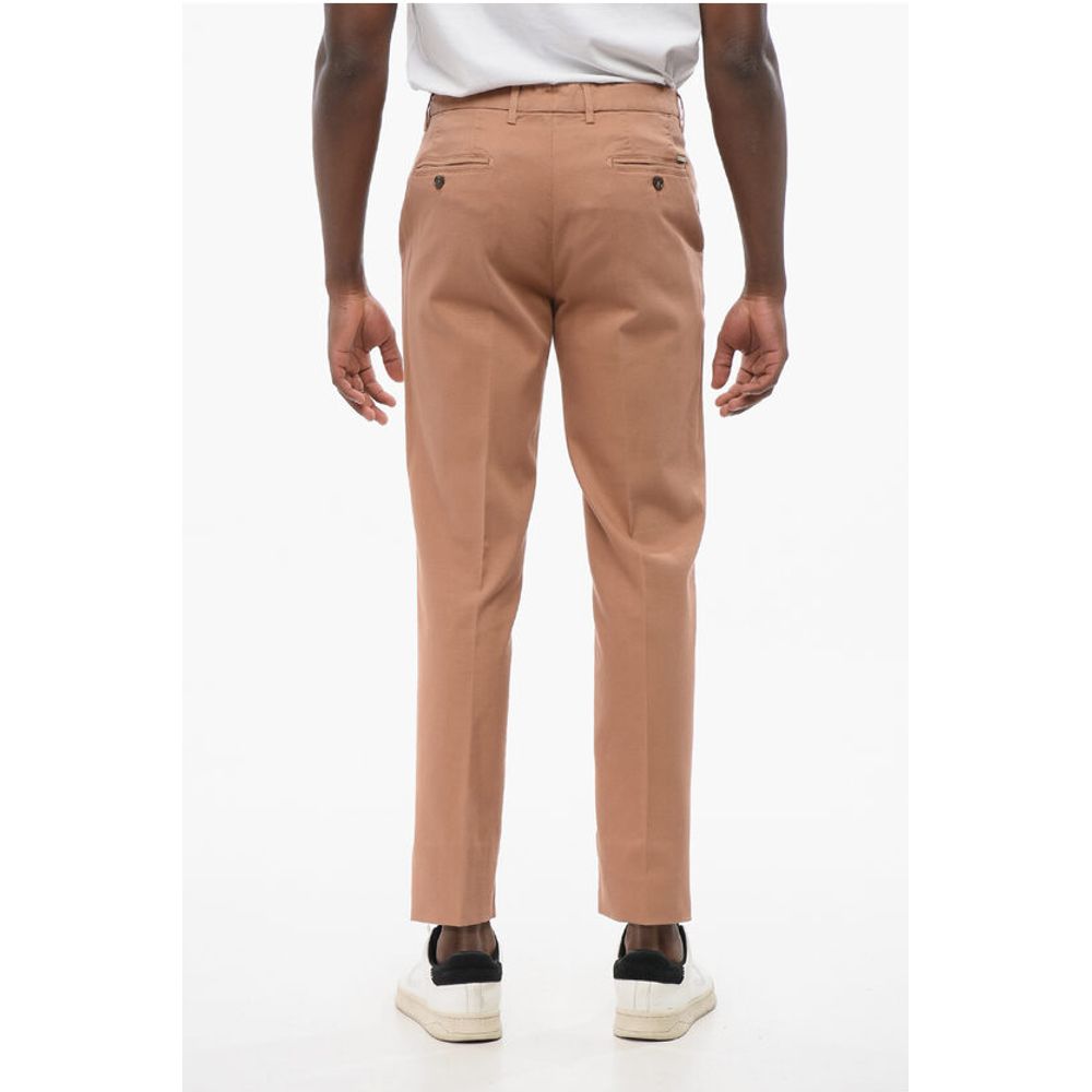 CIRCLE Textured Cotton Chinos Pants