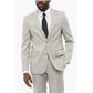 CC COLLECTION Half-lined REFINED Cotton Blend Suit