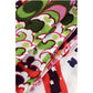Patterned Silk Slim Foulard