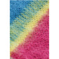 Mohair Blend Scarf with Contrasting Detail