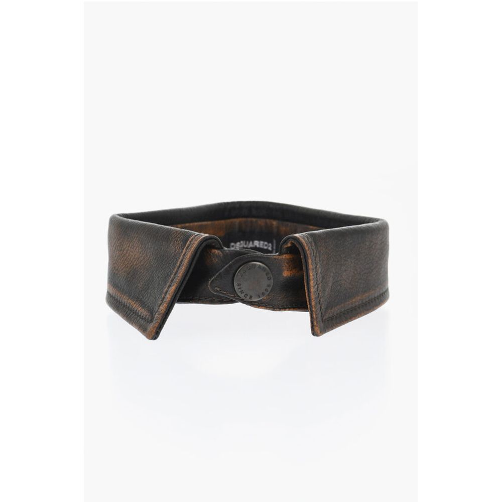 Leather Removable Collar