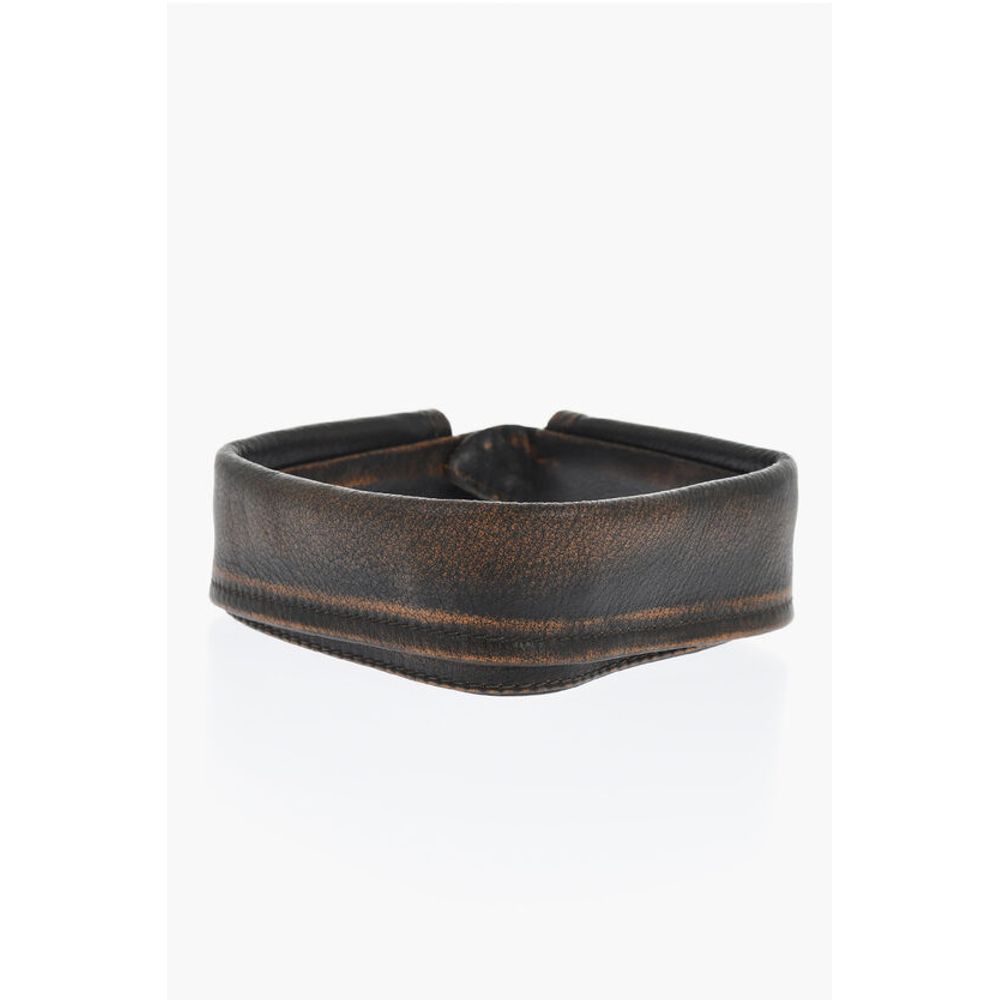 Leather Removable Collar