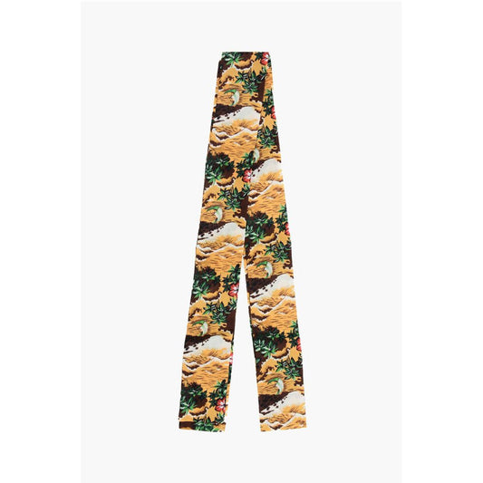 Patterned Silk HAWAII Foulard