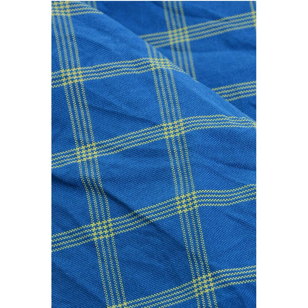 Checked Lightweight Cotton Foulard