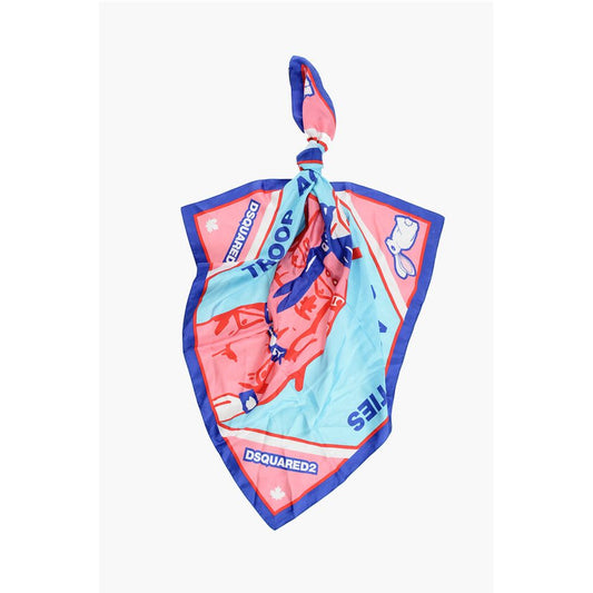 Printed Silk FINGER SCOUT Foulard