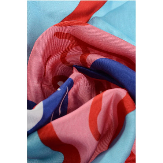 Printed Silk FINGER SCOUT Foulard