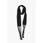 Silk Foulard with Fringes