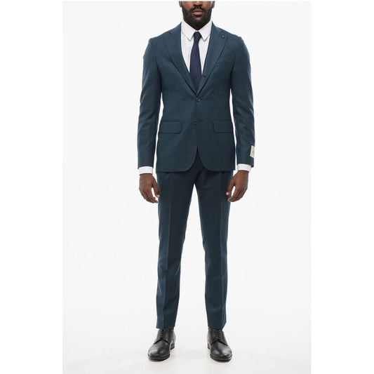 CC Colection Wool RETAILORED Suit with Flap Pockets
