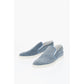 ID Suede Slip On Sneakers with Contrasting Sole