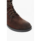 Solid Color Suede Ankle Boots with Side Zip