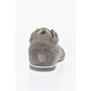 ID Suede Low Top Sneakers with Perforated Inserts