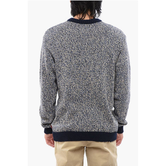 Melange Cotton Crewneck Jumper