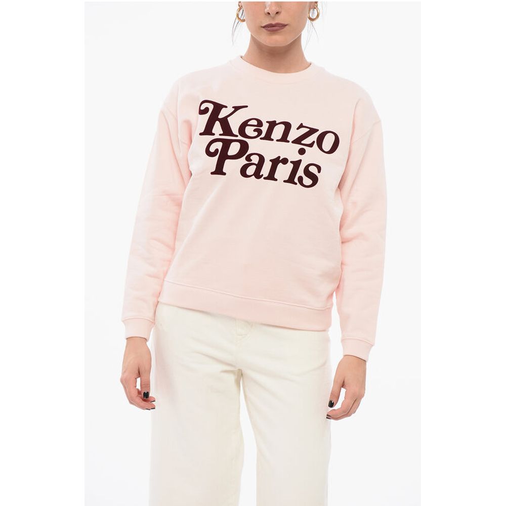 Crew Neck VERDY Sweatshirt with Flocked Logo