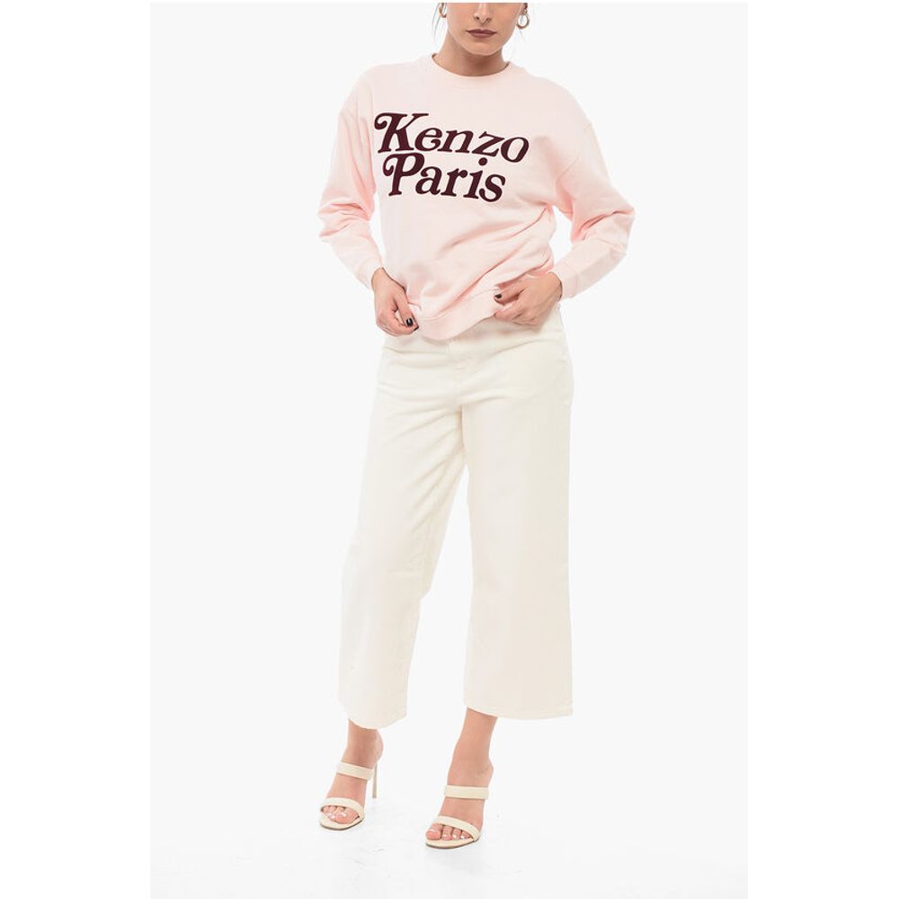 Crew Neck VERDY Sweatshirt with Flocked Logo