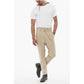 Single-pleated Virgin Wool Pants with Belt Loops