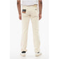 ID Cotton and Linen 5 Pockets SELVEDGE Pants with Visible St