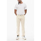 ID Cotton and Linen 5 Pockets SELVEDGE Pants with Visible St