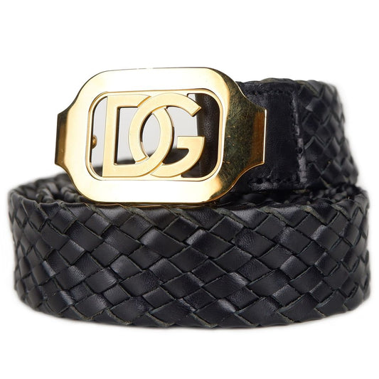 Black Calfskin Belt