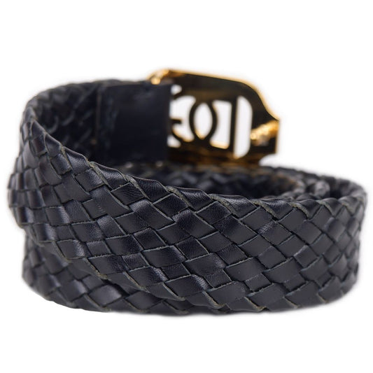 Black Calfskin Belt