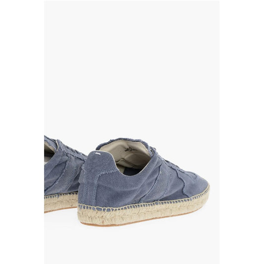 MM22 Canvas Low Top Sneakers with Juta Detail