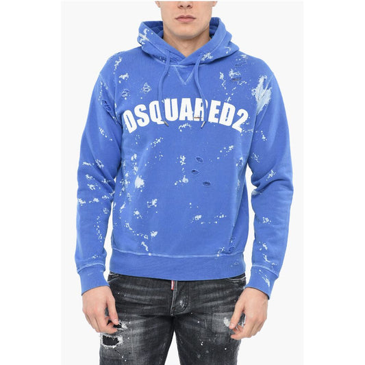 Distressed D2 GOTH FOAM Hoodie