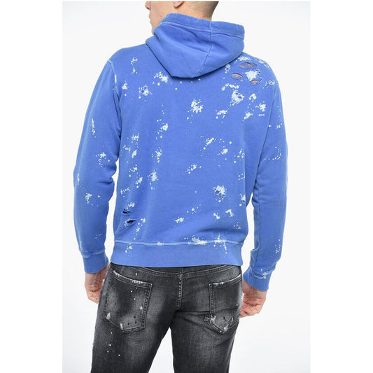 Distressed D2 GOTH FOAM Hoodie