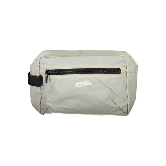 Gray Polyester Leather Accessory
